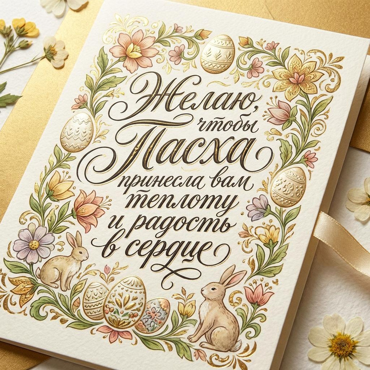 Теплое пасхальное утро